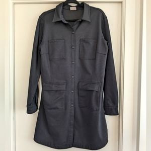 Columbia black shacket (XL)
